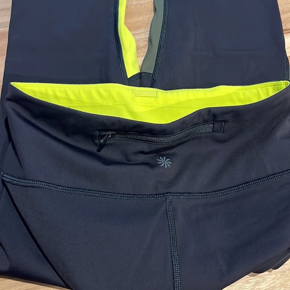 Athleta Asym Colorblock Tights - Picture 7 of 8